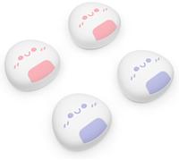 Cover for Switch Protection Joystick,Joycon Stick Cover for Nintendo Switch OLED/Lite Thumb Grip Caps Thumb Sockets-Light Purple & Pink,Onigiri