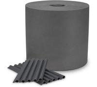 COVER IT Rouleau Brise-Vue PVC Extérieur Graphite 19 cm x 98 m
