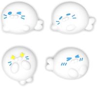 Cover Joystick for Nintendo Switch 2 Joycon Joycon Controller Accessories,Analog Stick Protection Cap for Switch 2,Thumb Grip Caps-Squad Cutie Seals,Thumb Grip Caps