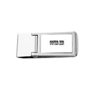 Cover Me Game Art Deco Fashion Slim Porte-billets en acier inoxydable