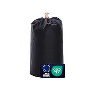 Cover Solutions Couvercle pour bouteille de gaz de 11 kg - Noir - Facile d'entretien grâce à la surface Easy-Clean - Robuste, résistant aux intempéries et aux UV - Certifié Öko-Tex et fabriqué en