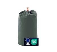 Cover Solutions Housse de protection pour bouteille de gaz de 11 kg - Vert - Facile d'entretien grâce à la surface Easy-Clean - Robuste, résistant aux intempéries et aux UV - Certifié Öko-Tex et