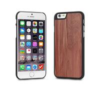 Cover-Up WoodBack bois noir mat pour iPhone 6 / 6s - Cèdre