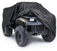 Cover Waterproof Quad 4 Wheeler All Weather Outdoor UV Protection Cover for All Terrain Vehicle Black (XXXL 256 x 110 x 120 cm)