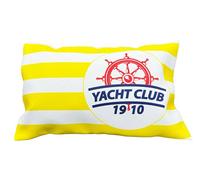 COVERBAGBCN Coussin Gonflable avec Double Housse pour Plage/Voyage/Maison (Yacht Club)