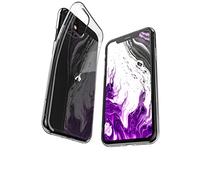 COVERbasics Coque Compatible avec iPhone 11 (AIRGEL) Coque Slim en Silicone TPU Mince avec Bord de Protection Appareil Photo, Anti-jaunissement et Anti-Rayures (Transparent)