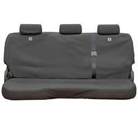 Covercraft Carhartt Housses de siège personnalisées SeatSaver | SSC7432CAGY | Sièges de Banc Solides de deuxième rangée | Compatible avec Certains modèles Dodge Ram, Gravier