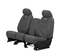 Covercraft Carhartt SeatSaver Housses de siège personnalisées, SSC3443CAGY, 1ère rangée de sièges 40/20/40, compatibles avec Certains modèles Ford F-150, Gravier