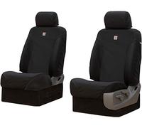 Covercraft Carhartt SSC2403COBK Housses de siège personnalisées Super Dux de 1ère rangée, compatibles avec Toyota Tacoma 2009-2015, Noir