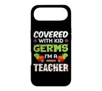 Covered with Kid Germs I'm A Teacher Teach School Teachers Coque pour iPhone Air