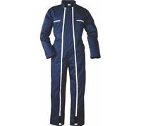 COVERGUARD 74565 - Combinaison de Travail - Taille XXL - 2 Fermetures à Glissière - Polyester et Coton - Bleu