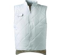 Coverguard Albatros Gilet matelassé de Travail sans Manche Blanc 3XL - 60/62 - Vêtement de Travail