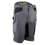 Coverguard Baru Bermuda, Gris/Lime, 60% co/40% PES 270g/m² + Stretch 270g/m
