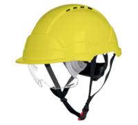 Coverguard - Casque de sécurité en ABS ventilé PHOENIX WIND jaune