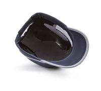 Coverguard - Casquette de protection anti-heurt bleu marine aérée visière medium (Pack de 10)