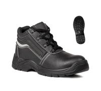 Chaussures de sécurité hautes basic Nacrite S1P SRC - cuir noir - taille 48 Coverguard