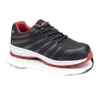 Coverguard Chaussures De Sécurité S1p Galaxite Basse Maille Noir Rouge ESD