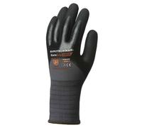 Coverguard - Gant de protection manutention noir enduit nitrile EUROLITE 15N505 (Pack de 10)