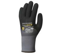 Coverguard - Gants manutention noir gris en nitrile EUROLITE 15N606D (Pack de 10)
