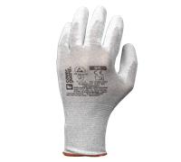 COVERGUARD Lot de 10 paires de gants EUROLITE EST90 13G POLYESTER/CARBON - PAUM