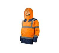 Coverguard Workwear Parka Keta matelassée haute visibilité orange/marine XXL