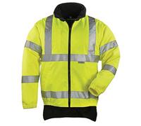 Coverguard Veste Haute visibilité 2 en 1 doublée Polaire Manches Amovibles Hi-Aay