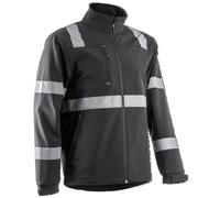 COVERGUARD VIGILE Veste Softshell de Travail Noir L - 48/50 - Vêtement de Travail