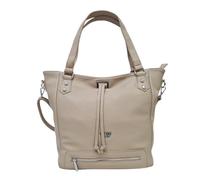 COVERI COLLECTION Sac à bandoulière pour femme en cuir synthétique, fourre-tout avec poignées doubles, bandoulière réglable, compartiments multiples, accessoires argent, dimensions 30 x 13 x 31 cm