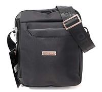 COVERI WORLD CW1171 Sacoche, Sac à bandoulière pour homme Noir 20 x 21 x 5 cm