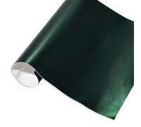 Covering Carbone Autocollant en vinyle de couleur vert mat, 30/50cm x 152cm, autocollant for carrosserie de voiture, Film de libération d'air, accessoires extérieurs de voiture Covering Voiture(152X30