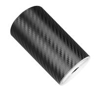 Covering Carbone de Voiture, Bande Autocollante Voiture 10cm*1000cm, Film Carbone Voiture Autocollant, Imperméable Antiadhésive, Protection Seuil de Porte Voiture Covering Carbone pour Voiture, Moto