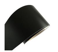 Covering Voiture, Film Covering 10x100 / 150/200/300 / 500CM noir mat vinyle auto-adhésif Wrap dégonflage Gratuit Bubble Car Styling Membrane Sticker Decal Film(10cm x 300cm,Matt Black)