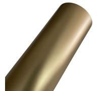 Covering Voiture Film d'emballage en vinyle métallisé or mat miroir holographique Chrome or voiture emballage feuille rouleau auto-adhésif autocollant(Champagne Gold,20cm x 152cm)