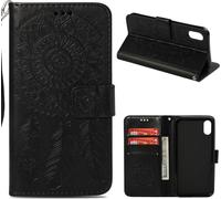 CoverKingz Apple iPhone Xs Max Étui pour téléphone portable Flip-Case noir attrape-rêves