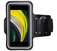 CoverKingz Brassard de Sport pour Apple iPhone SE [2020] Brassard pour Smartphone, Accessoire de Sport avec Poche - Accessoire Sport, Brassard téléphone Portable Noir