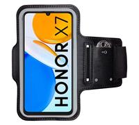 CoverKingz Brassard de Sport pour Honor X7 - Brassard pour Smartphone, Accessoire de Sport avec Poche pour Les clés Honor X7 - Accessoire Sport, Brassard téléphone Portable Noir