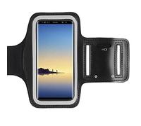 CoverKingz Brassard de Sport pour Samsung Galaxy Note 8 - Brassard pour Smartphone, Accessoire de Sport avec Poche pour Les clés Galaxy Note 8 - Accessoire Sport, Brassard téléphone Portable Noir