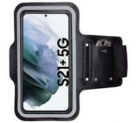 CoverKingz Brassard de Sport pour Samsung Galaxy S21+ (Plus) 5G - Brassard pour Smartphone, Accessoire de Sport avec Poche pour Les clés Galaxy S21+ - Accessoire Sport, Brassard téléphone Portable