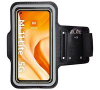 CoverKingz Brassard de Sport pour Xiaomi Mi 11 Lite 5G/NE - Brassard pour Smartphone, Accessoire de Sport avec Poche pour Les clés Mi 11 Lite 5G/NE - Accessoire Sport, Brassard téléphone Portable