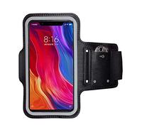 CoverKingz Brassard de Sport pour Xiaomi Mi 8 - Brassard pour Smartphone, Accessoire de Sport avec Poche pour Les clés Xiaomi Mi 8 - Accessoire Sport, Brassard téléphone Portable Noir