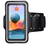 CoverKingz Brassard de Sport pour Xiaomi Redmi Note 10 Pro/Pro Max - Brassard pour Smartphone, Accessoire de Sport avec Poche pour Les clés Redmi Note 10 Pro/Pro Max - Brassard téléphone portab