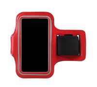 CoverKingz Brassard de Sport Universel 4,0-5,85 Pouces - Brassard pour Smartphone, Accessoire de Sport avec Poche pour Les clés - Accessoire Sport, Brassard téléphone Portable Rouge