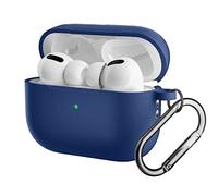 CoverKingz Coque compatible avec AirPods Pro 2 - Coque de protection en silicone - Bleu foncé
