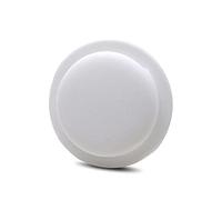 CoverKingz Coque en silicone compatible avec AirTags 2021 adhésif - Air Tag autocollant - Support adhésif - Autocollant Airtag - Support de coque en silicone blanc