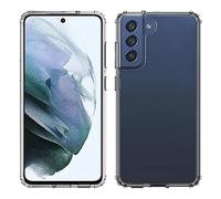 CoverKingz Coque pour Samsung Galaxy S21 FE - Housse de téléphone Portable pour Galaxy S21 FE - Slim Hybrid Case Cover Transparent