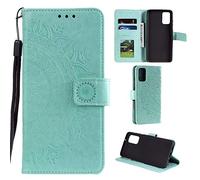 CoverKingz Housse téléphone Portable pour Huawei P40 - étui Housse avec Compartiment pour Carte P40 Cover - Protection à Rabat Motif Mandala Vert