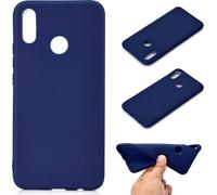 CoverKingz Huawei P Smart + (Plus) Étui pour téléphone portable Soft-Case Matt Slim bleu