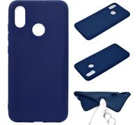 CoverKingz Xiaomi Mi 8 Coque de téléphone portable Soft-Case Matt Slim Silicone Cover bleu