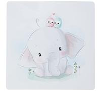 Coverlounge Film compatible avec la boîte Toniebox - Film de protection autocollant - Bébé éléphant avec oiseaux.