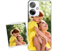 Coverpersonalizzate.it - Coque personnalisée Compatible avec Xiaomi Redmi 13C 5G avec Votre Photo ou Votre Texte - Coque de Protection en TPU Transparent
